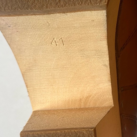 Swedish Hasbeens Chelsea Platform Clog Boots Size 41 Or US 11 Amazing Condition! - Picture 13 of 14